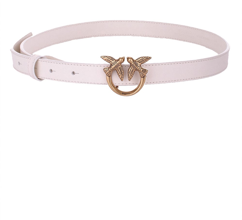 Pinko Belts Bianco Seta Wit