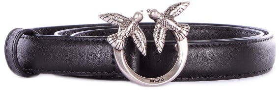 Pinko Belts Nero Silver Zilver