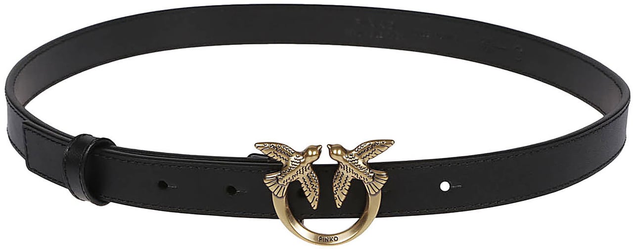 Pinko Love Berry Belt Black Zwart
