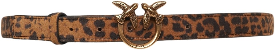 Pinko Belt with animal print Bruin
