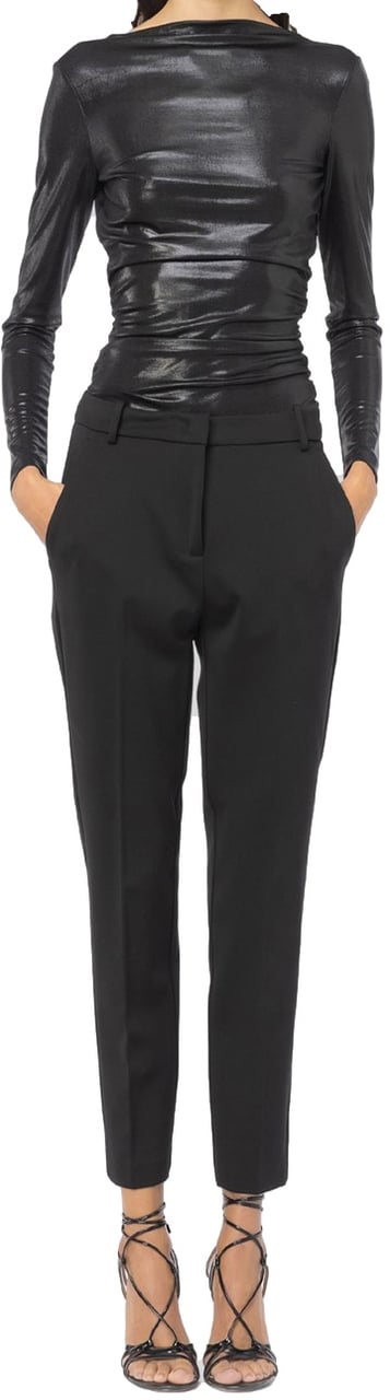 Pinko Trousers Black Zwart