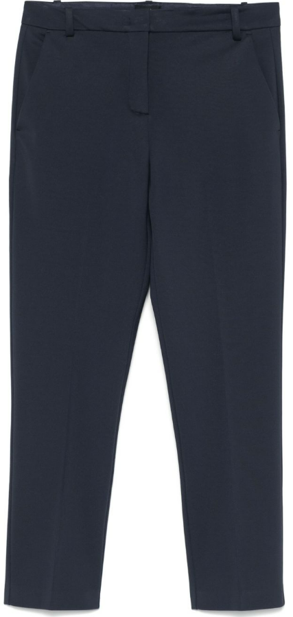 Pinko Trousers Blue Blauw