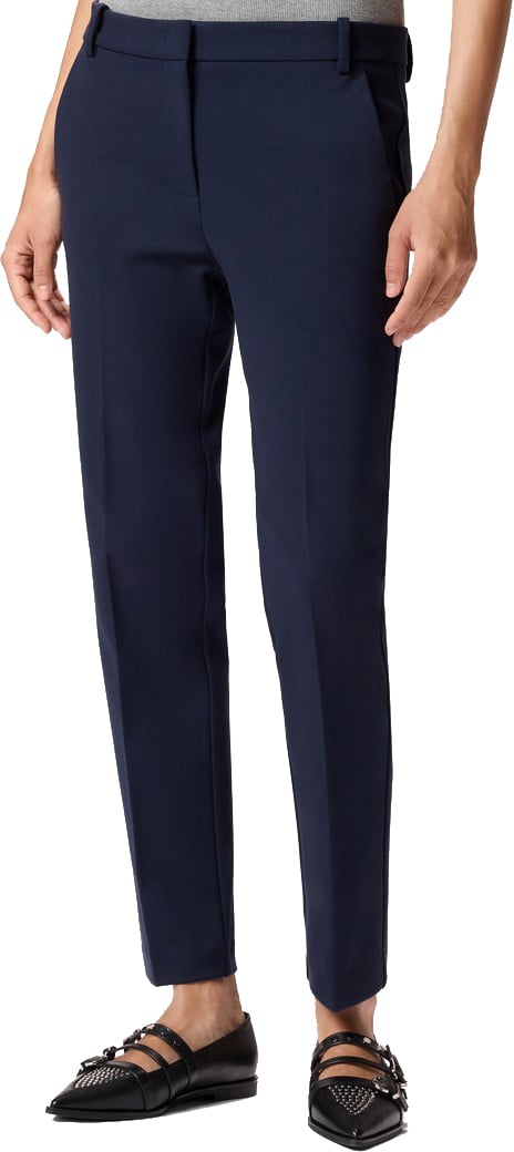 Pinko Trousers Blue Blauw