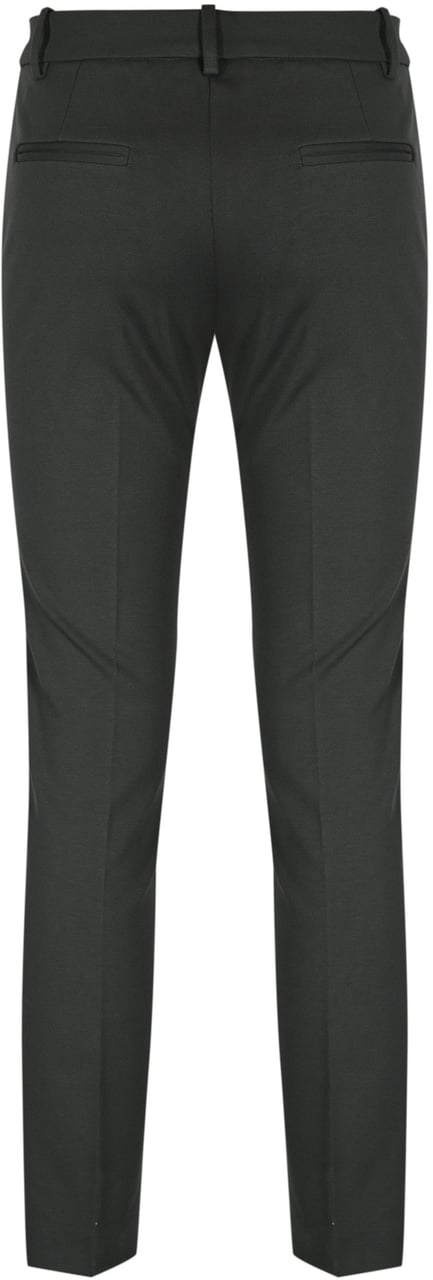 Pinko Trousers Verde Pluviale Groen