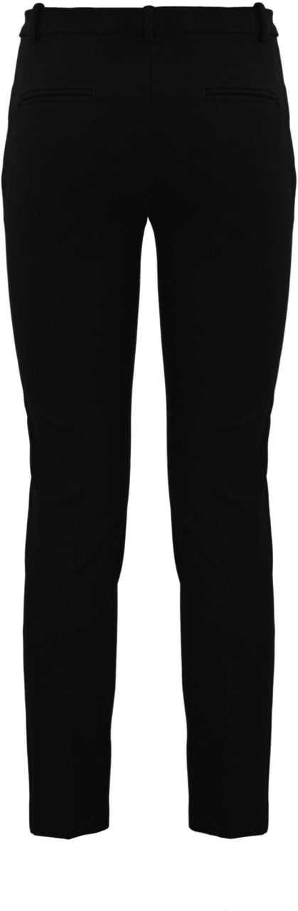 Pinko Trousers Nero Limousine Zwart