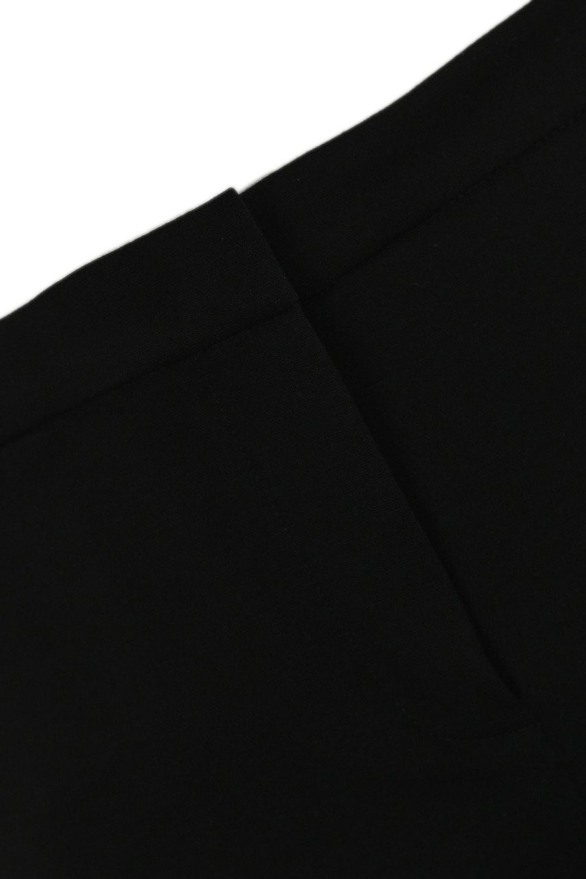 Pinko Trousers Nero Limousine Zwart