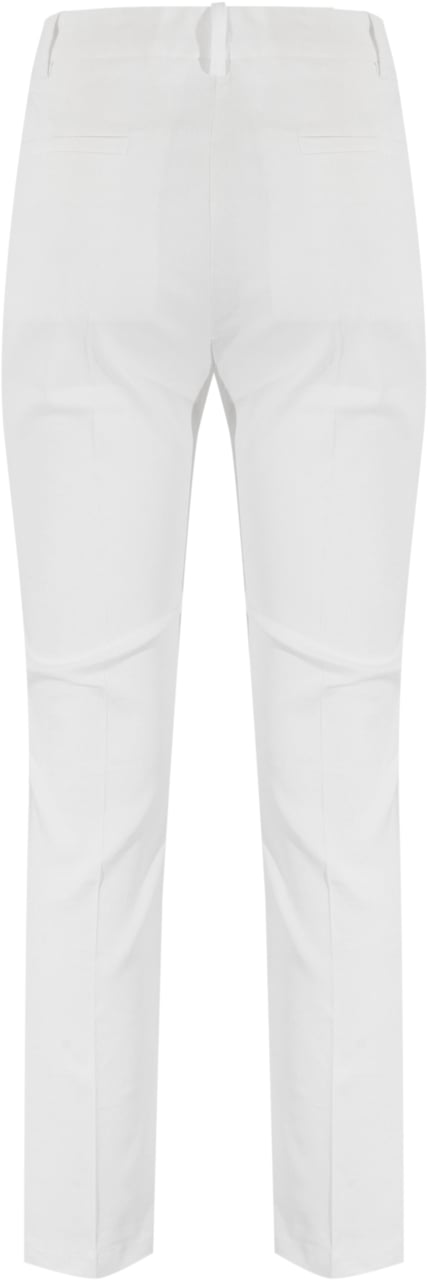 Pinko Trousers Bianco-Biancaneve Wit