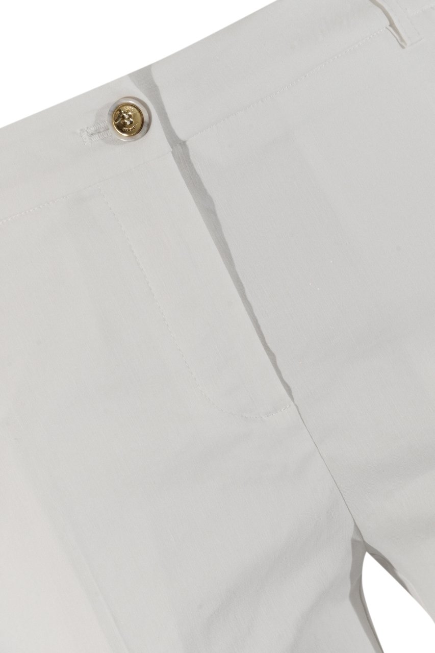 Pinko Trousers Bianco-Biancaneve Wit