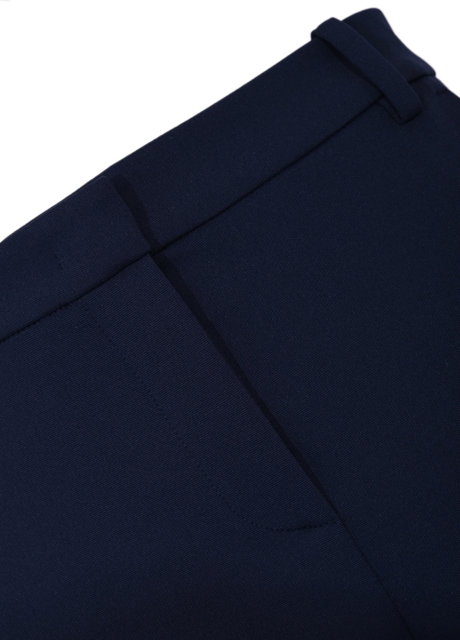 Pinko Trousers Blu Iride Blauw