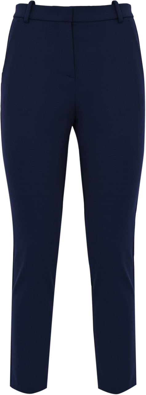 Pinko Trousers Blu Iride Blauw