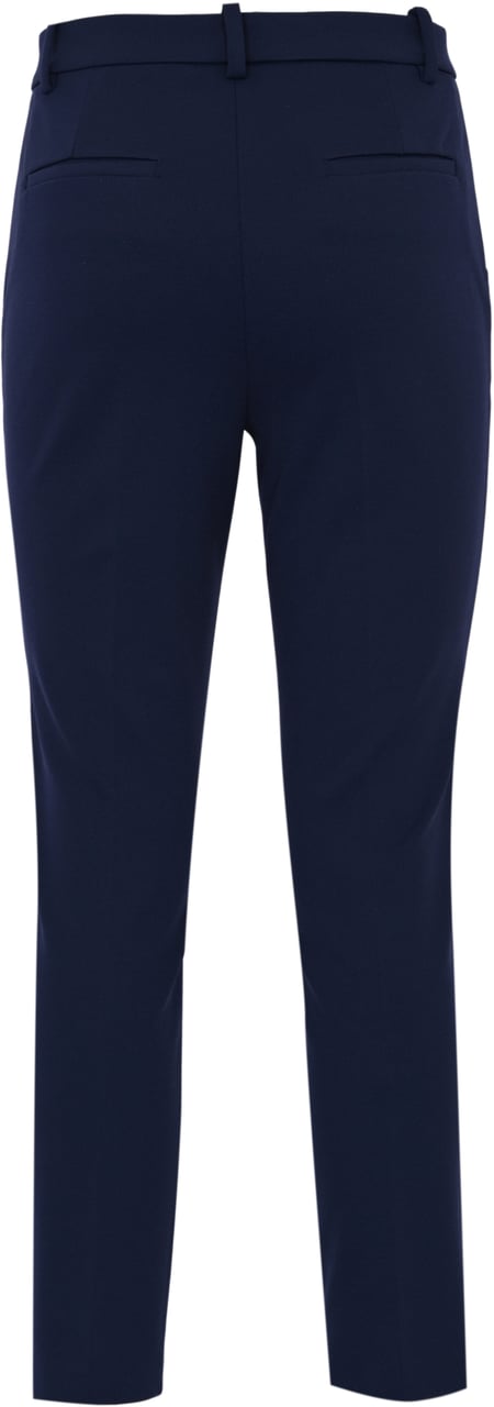 Pinko Trousers Blu Iride Blauw