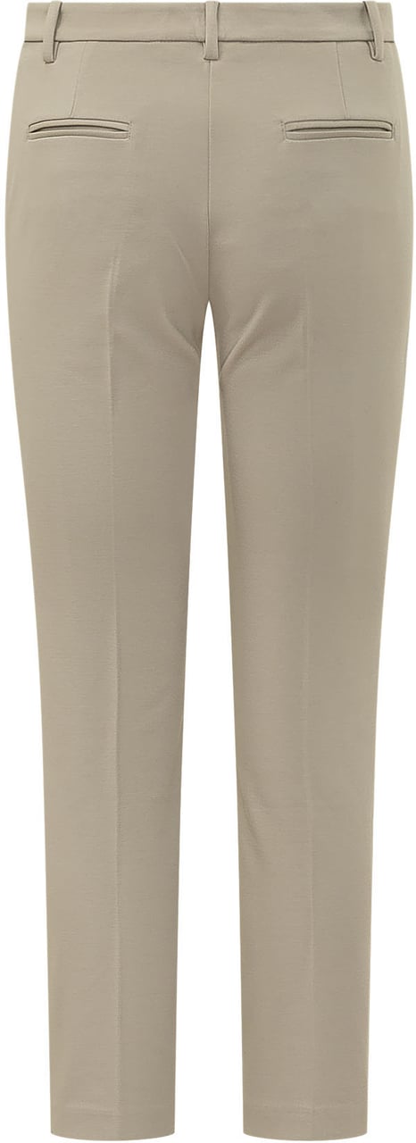 Pinko Bello Pantaloni a Sigaretta Beige