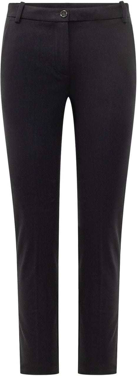 Pinko Bello Pantaloni a Sigaretta Zwart