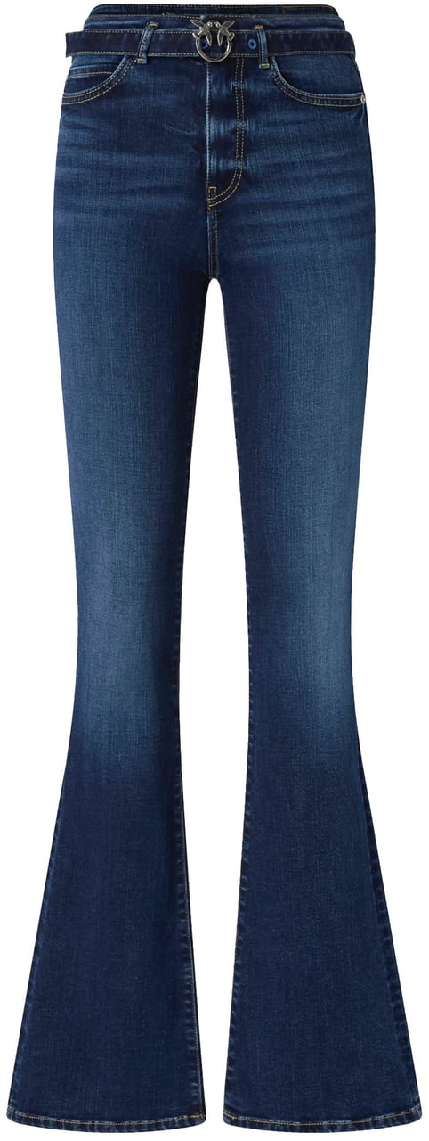 Pinko Jeans Lavaggio Scuro Donkergrijs