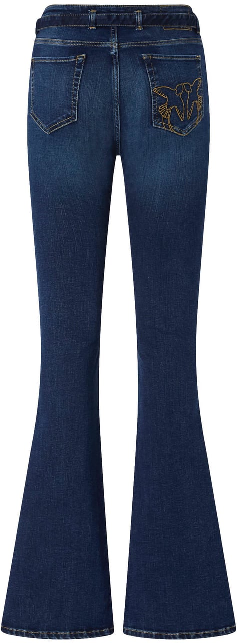 Pinko Jeans Lavaggio Scuro Donkergrijs