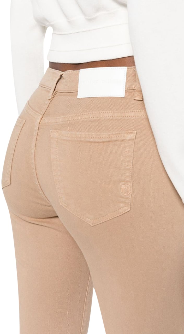 Pinko Trousers Beige Beige