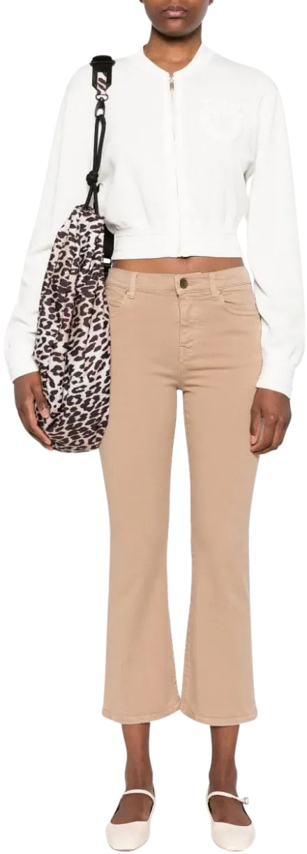 Pinko Trousers Beige Beige