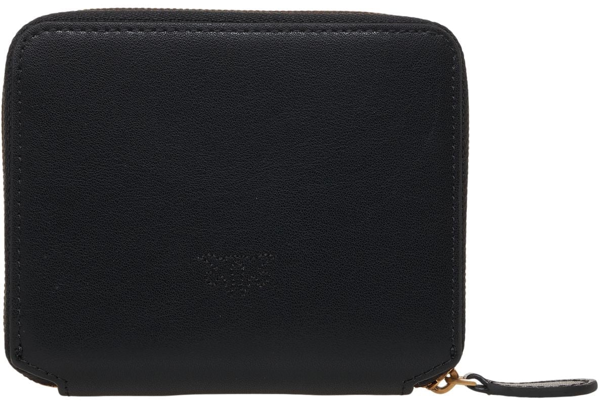 Pinko Wallet with logo Zwart