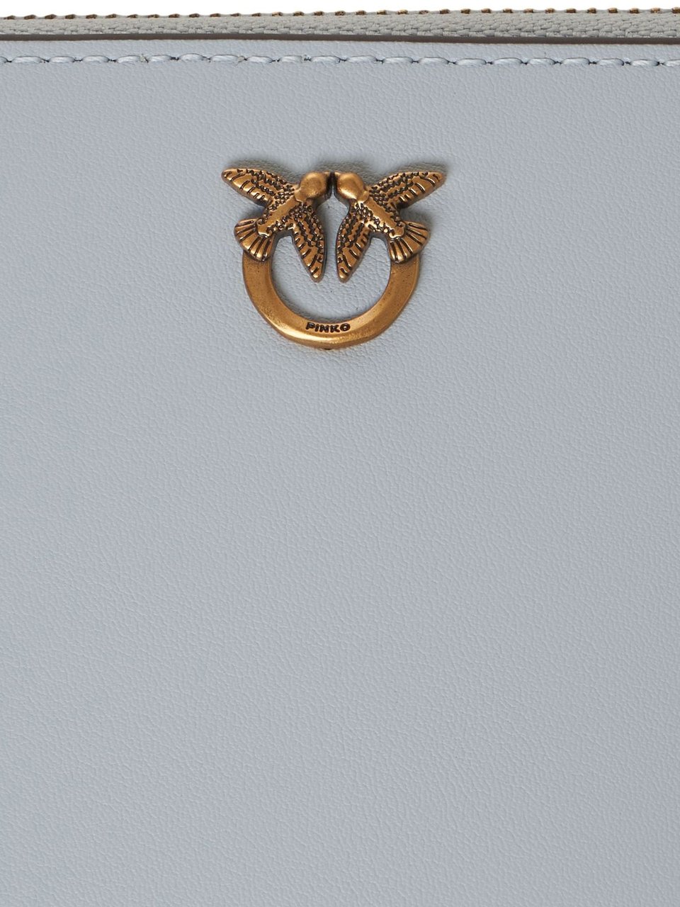 Pinko Wallet with logo Blauw