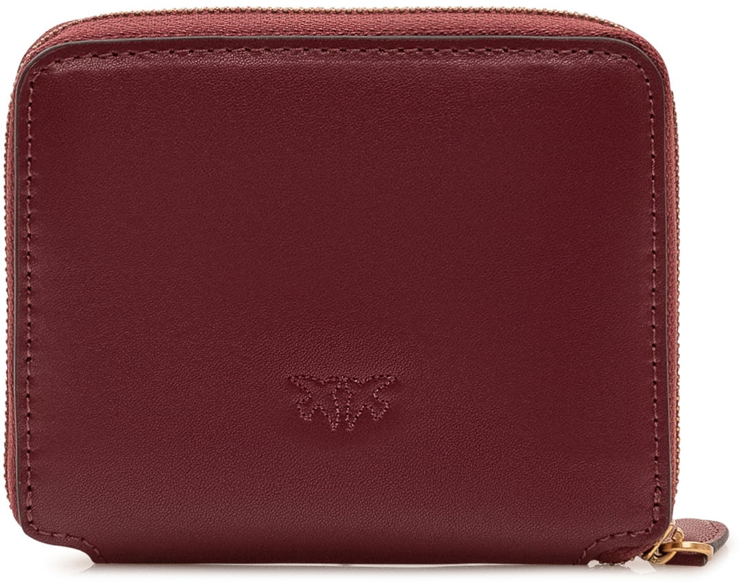 Pinko Taylor Portafoglio con Zip Maroon