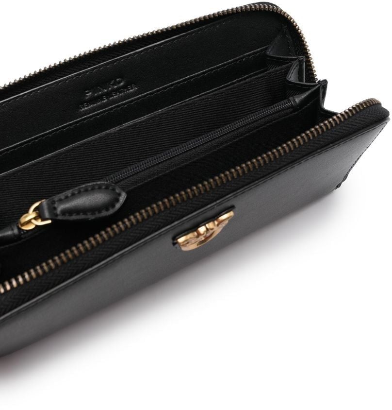 Pinko ryder zip around black Zwart