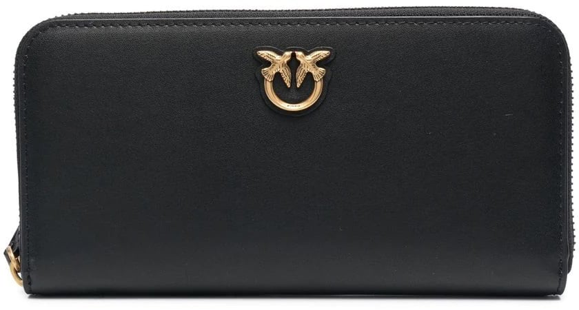 Pinko ryder zip around black Zwart