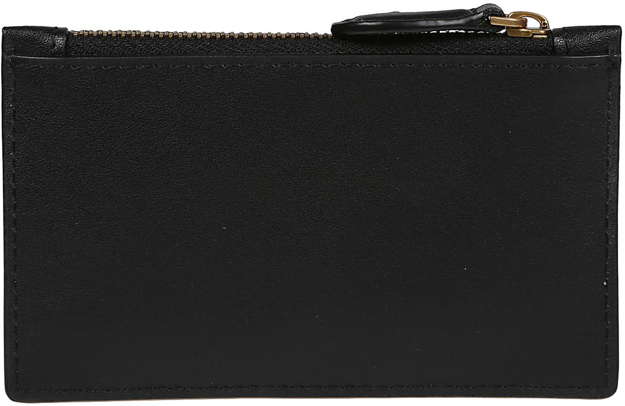 Pinko Airone Credit Card Holder Black Zwart