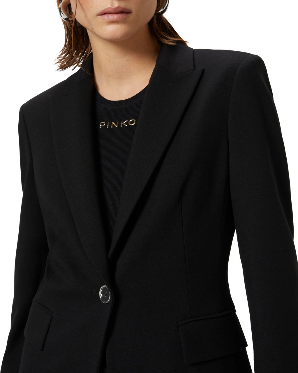 Pinko Jackets Black Zwart