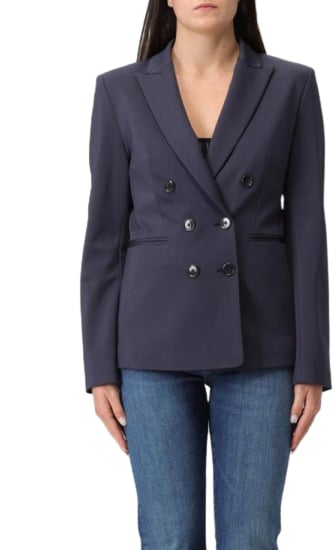 Pinko Jackets Blue Blauw