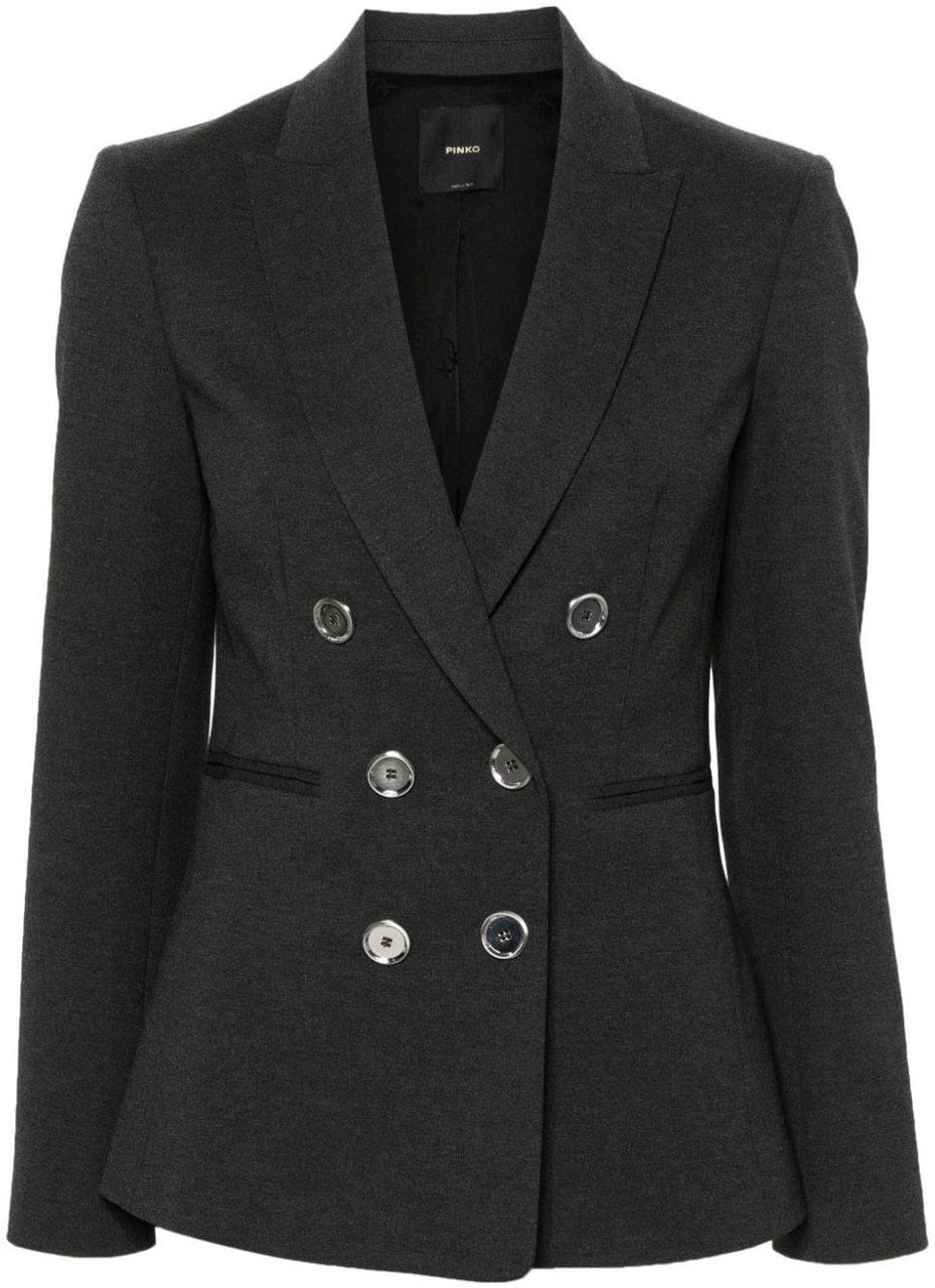 Pinko Blazers Gray Grijs
