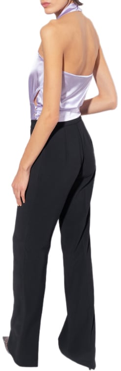 Pinko Trousers Black Zwart