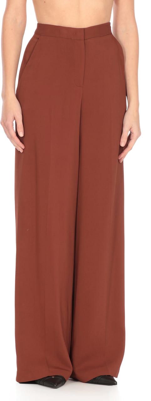 Pinko Trousers Brown Bruin
