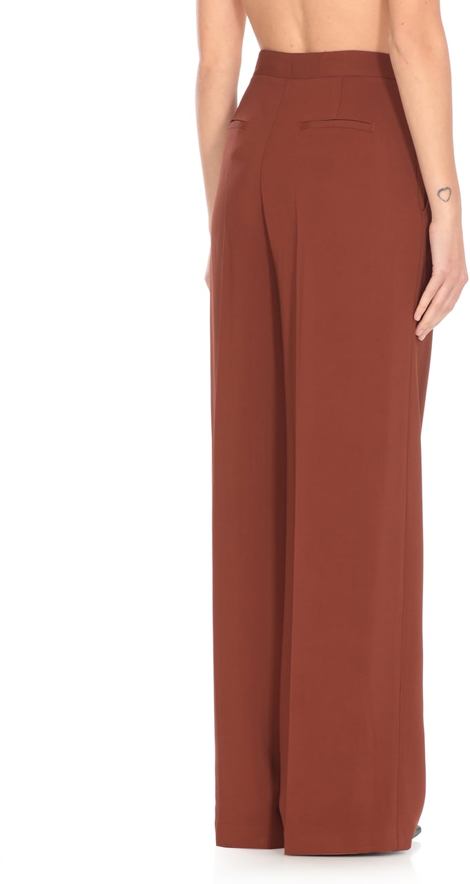 Pinko Trousers Brown Bruin