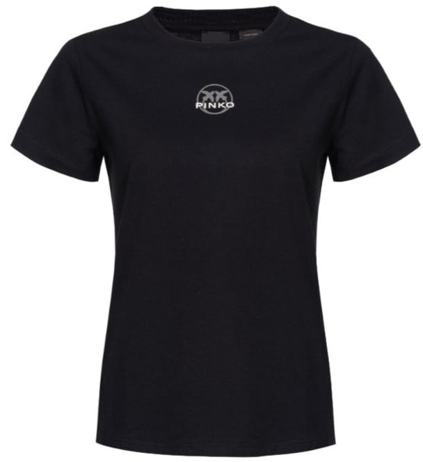 Pinko T-Shirts And Polos Black Zwart