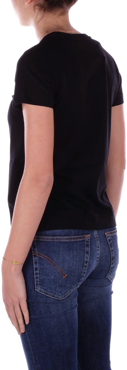 Pinko T-Shirts And Polos Nero Limousine Zwart