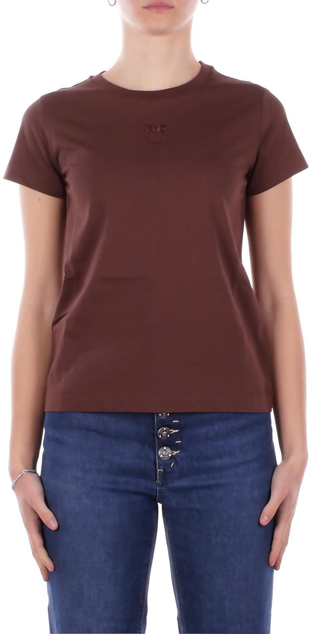 Pinko T-Shirts And Polos Brown Bruin