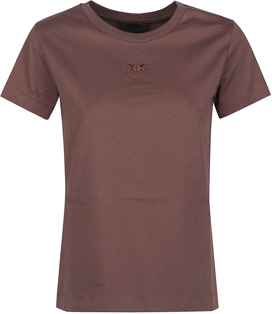 Pinko Bussolotto T-shirt Brown Bruin