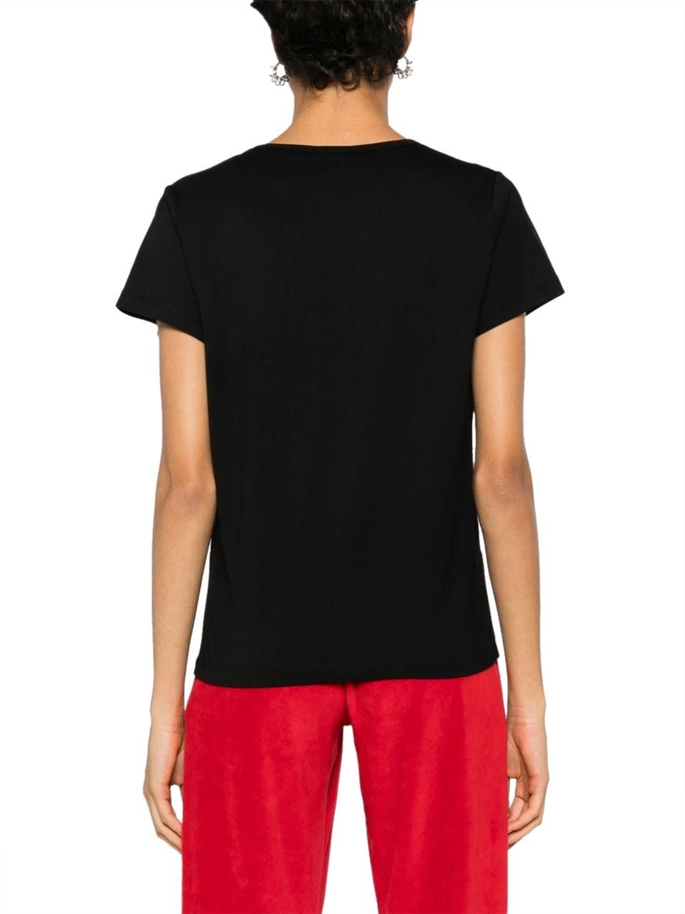 Pinko T-Shirts And Polos Nero Limousine Zwart