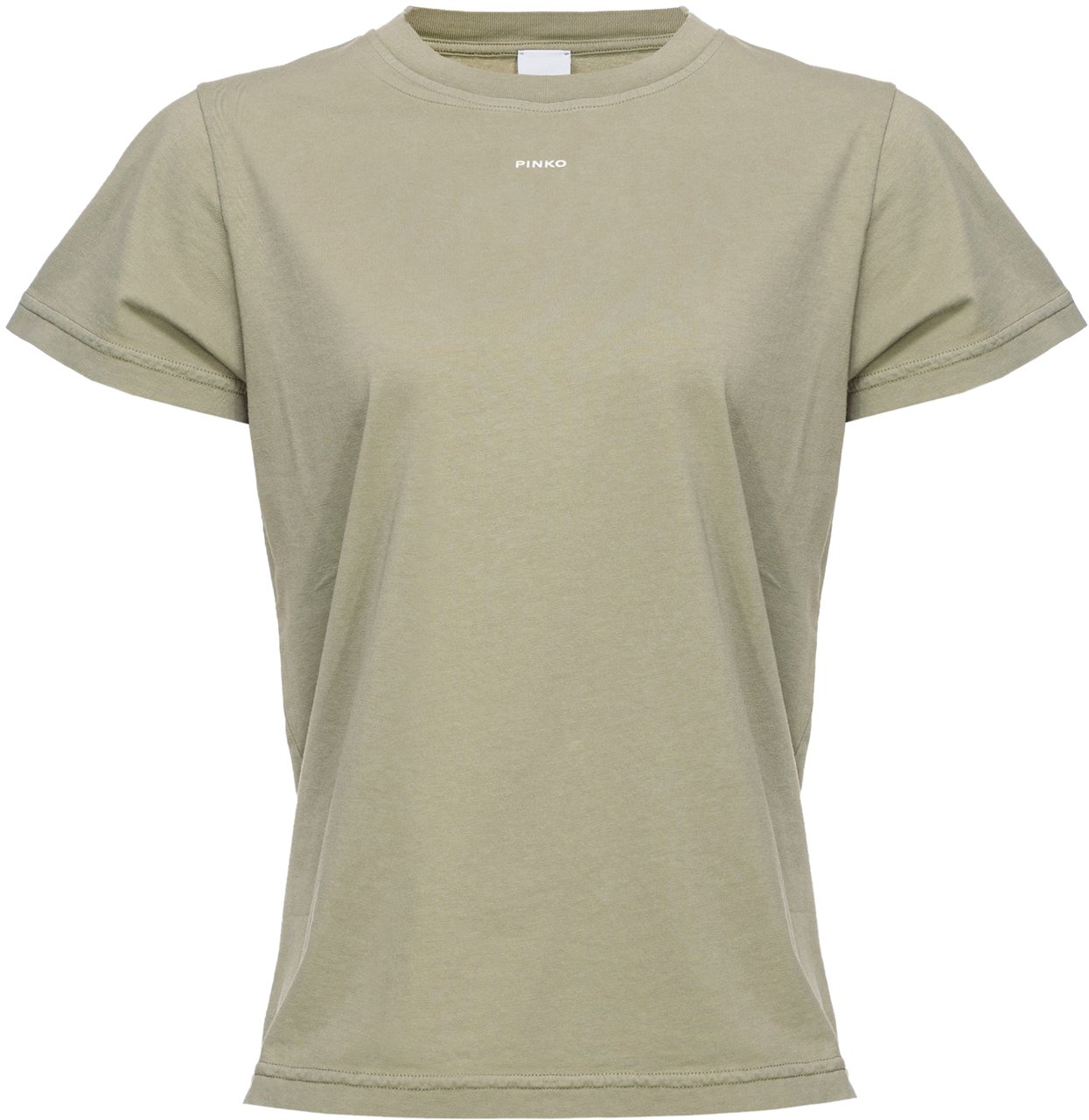 Pinko T-Shirts And Polos Green Groen