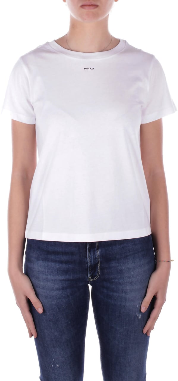 Pinko T-Shirts And Polos White Wit