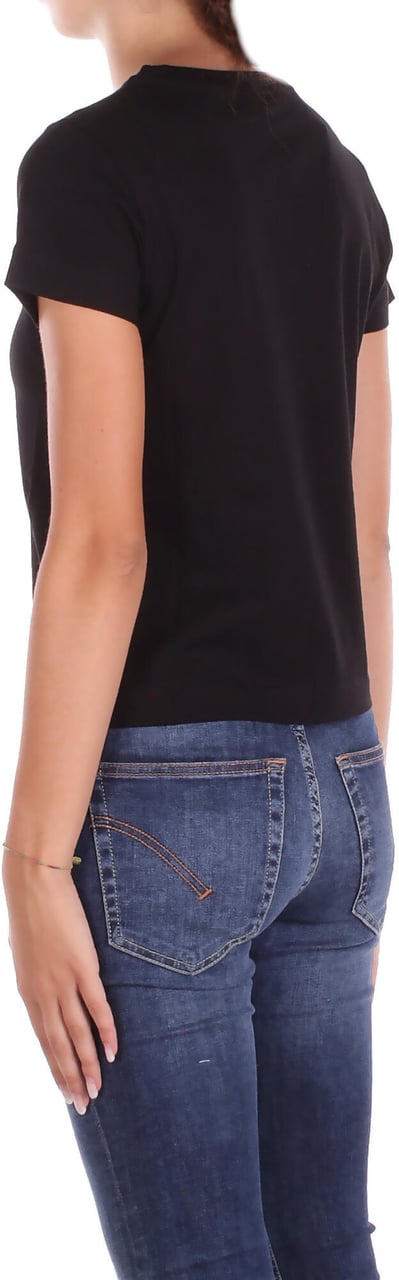 Pinko T-Shirts And Polos Black Zwart