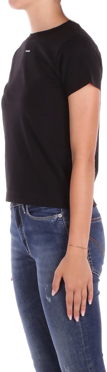Pinko T-Shirts And Polos Black Zwart
