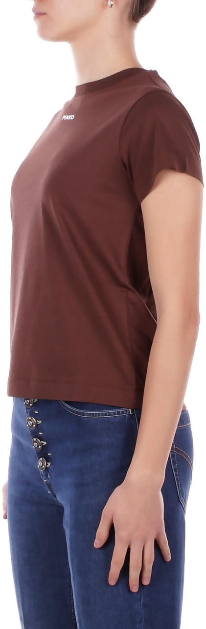 Pinko T-Shirts And Polos Brown Bruin
