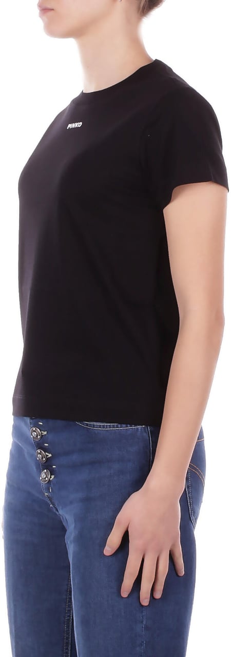 Pinko T-Shirts And Polos Black Zwart