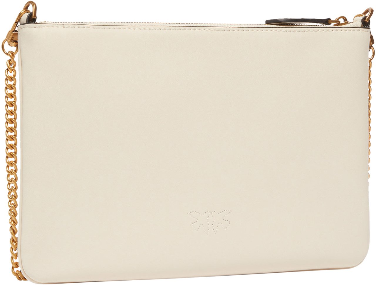 Pinko Bags Bianco Setaantique Gold Goud