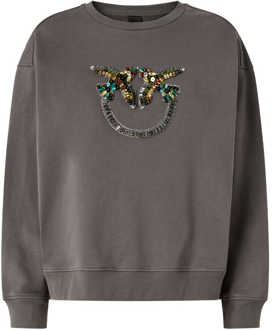 Pinko Sweaters Grey Grijs