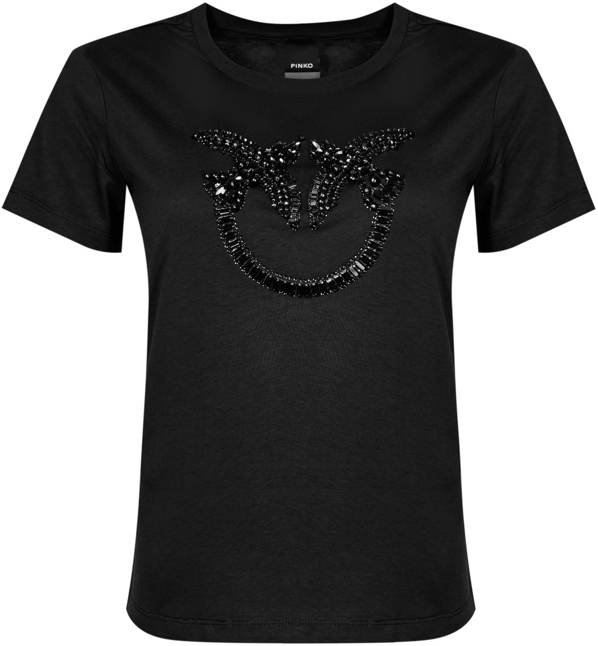 Pinko T-Shirts And Polos Nero Limousine Zwart