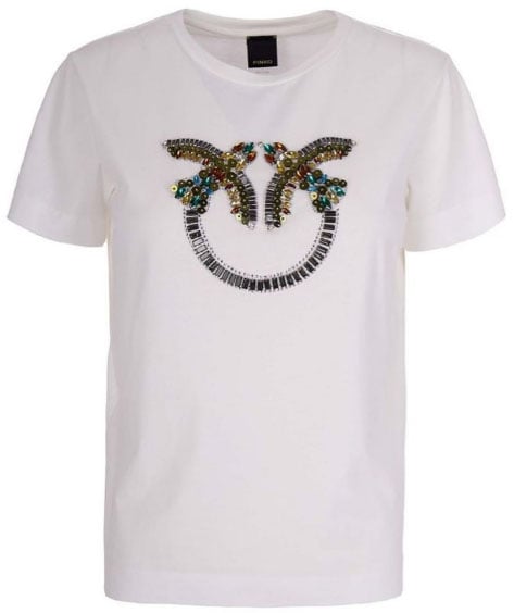 Pinko T-Shirts And Polos Bianco Wit