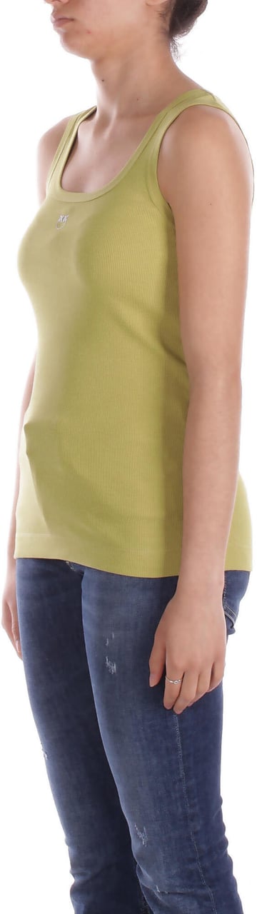 Pinko T-Shirts And Polos Green Groen