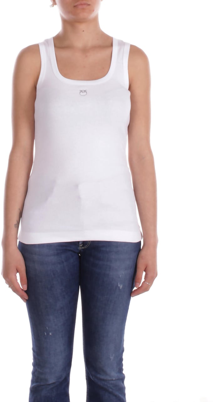 Pinko T-Shirts And Polos White Wit